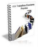 Apostila 464 Trabalhos Escolares Prontos.